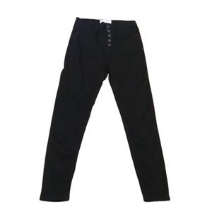 Wax Jean Collection Black Skinny Jeans Size 7 Juniors